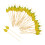 400St Compacte Decoratieve Picks Voor Huisfeest Fruit 1