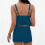Bikini da donna a due pezzi con top a fascia e boxer 5