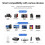 AU3401 3.5mm Audio Adapter Switcher Laptop Tablet Remote Control -Compatible Receiver  Box Converter 5