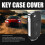 Replacement 2 Button Keyless Entry Remote Flip Folding Car Key Fob Shell Case and Button Pad Compatible with  MK4 Bora 5