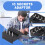 10 x 8 Pin DIP IC Sockets Adaptor Solder Type Socket 10