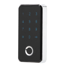 Smart Keyless Fingerprint Digital Lock for Cabinets & Files - Silver