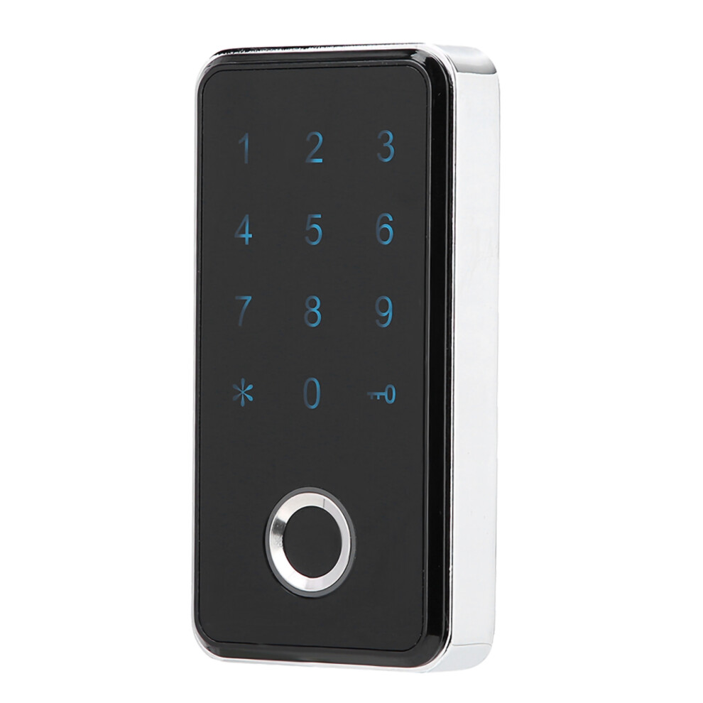 Smart Keyless Fingerprint Digital Lock For Cabinets & Files - Silver 6931393246482