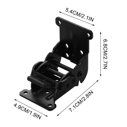 Folding Table Hinge Heavy-Duty 90/180 Self-Locking 1