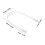 White USB Rechargeable Neck Reading Light, 1000mAh Battery 2