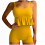 Women's Two-Piece Bikini Set with Strappy Top and Boxer 4