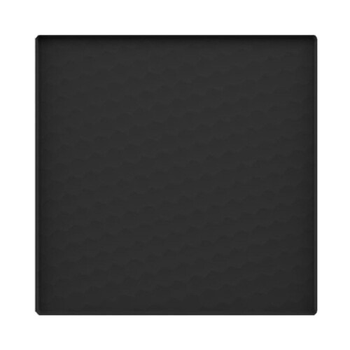 Fridge Silicone Mat with Raised Edge,Under Refrigerator Mat,Protect Carpet 60*50cm Black 2