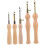 Sewing Embroidery Punch Needle 5pcs Wood Assorted Color Beginners 4