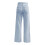 Jeans da donna a vita alta e gamba dritta, elasticizzati e leggeri. 5