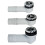 Universals Round Overflows Drain Assembly Kitchen Basin Overflows Hole Drainage Connector Cover Enduring 6