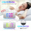 7-inch RGB Projection Alarm Clock 12/24H USB Black 5