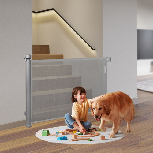Expandable Child Safety Gate for Doors and Stairs 1