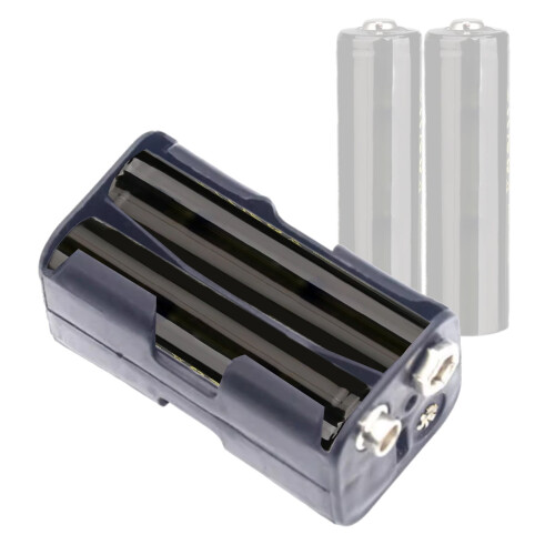Lightweight Black Plastic Box 4xAA Holder 9V Enclosures Simple Installation Case Suitable for Remotes Control 1