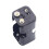Lightweight Black Plastic Box 4xAA Holder 9V Enclosures Simple Installation Case Suitable for Remotes Control 8