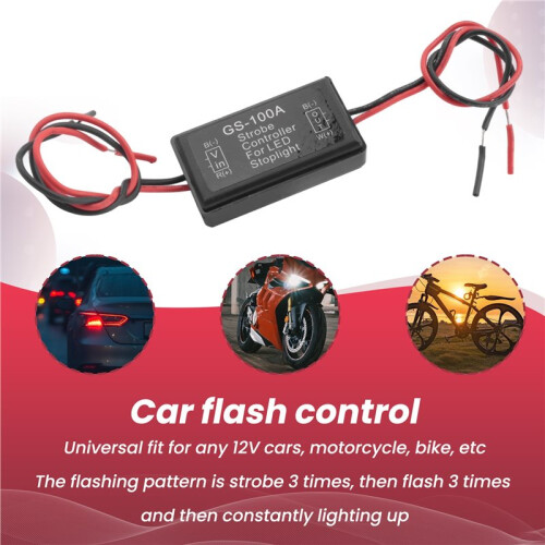 Car Gs-100A Led Brake Light Flash Controller 2