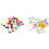 200 Pcs Button Sewing Scrapbooking DIY  Accessories, 100 Pcs Round & 100 Pcs Cat 2