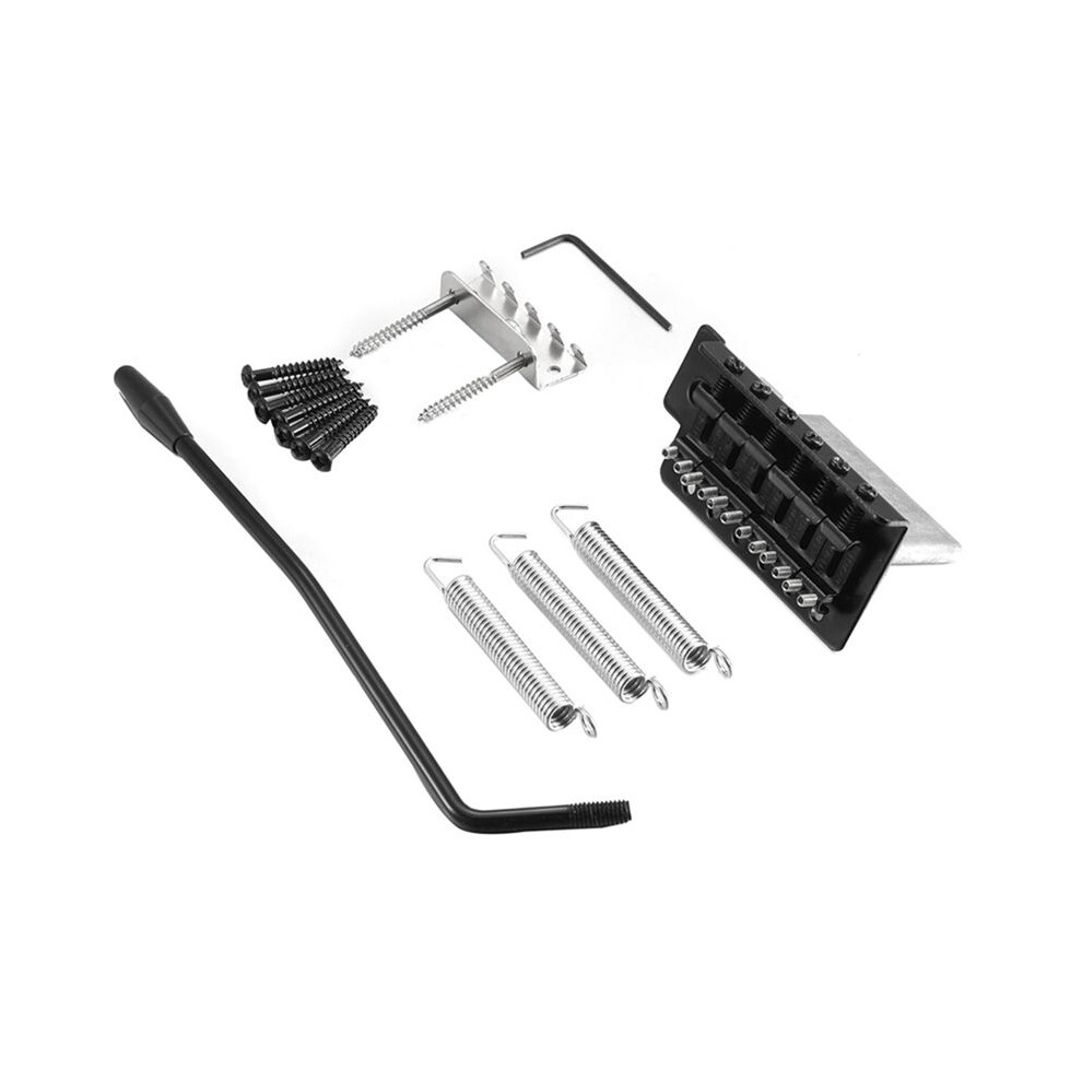52.5Mm Vintage Electric Guitar Single Rocker Bridge Tremolo System Tailpiece Bridge St, Black 4712731458550