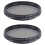 2X ND2-400 Neutral Density Fader Variable ND Filter Adjustable 49mm Filter for  for  for  Camera Lens 1