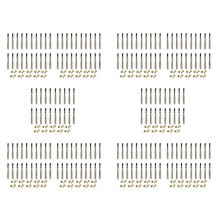 200 Piezas de Clavos de Clavija de Afinación de Arpa de Lira con 200 Piezas de Remaches para Lira Arpa PequeñA Arpa Musical Instrumento de Cuerda