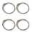 Set de 16 Cordes D'Acier pour Guitare Basse 4 Cordes 1