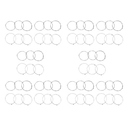 60Pcs 150Xl/.009In Electric Guitar Amp Strings Set for
