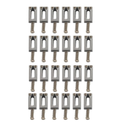 24 Delar Elgitarrbrosadlar Platt Set för Strat Tele-Gitarrbyte