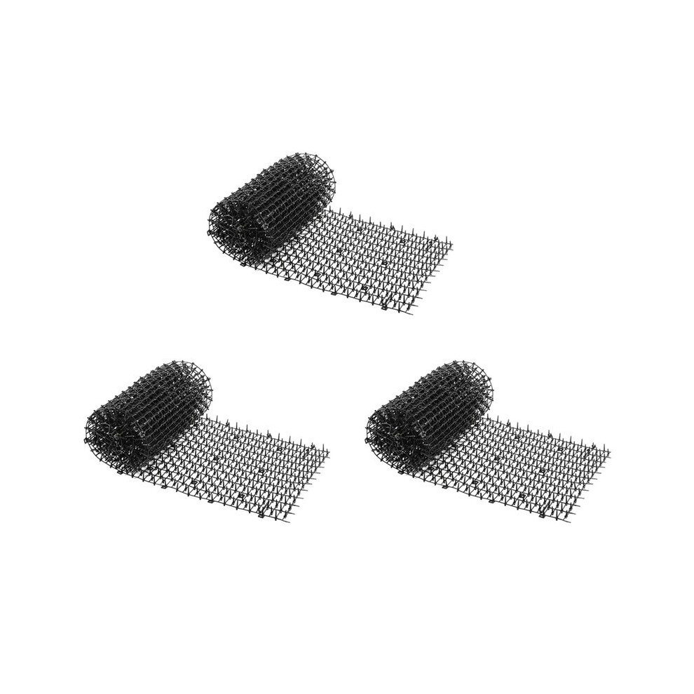 3X Cat Dog Mat with Spikes, Cat Dog Animal Spikes Repellent Deterrent Mat, Indoor Cat Outdoor Mat for Garden, 150x30cm