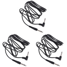 3X Gitarr AMP-Kabel 3Meter Elektrisk Patch-Sladd Gitarrförstärkare Förstärkare Gitarrkabel Elgitarrinstrument