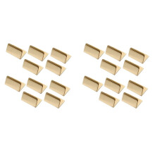 Porte-Cartes de Table en Laiton 20 Pièces de Taille, Porte-Cartes de Table Vintage, Petits Supports de Cartes de Table Antiques, Étiquettes de