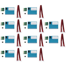 10X CAPTEUR de POUSSIÈRE PM2.5 Capteur PM2.5 Numérique de Forme Mince PMS7003/G7 (Carte de Transfert Incluse + Câble)