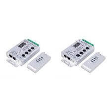 2X HC008 Controller LED Programmabile 133 Modalità Effetti Controllo RF 2048 Pixel LED per WS2811 WS2812 Nastro Luminoso A Strisce LED RGB