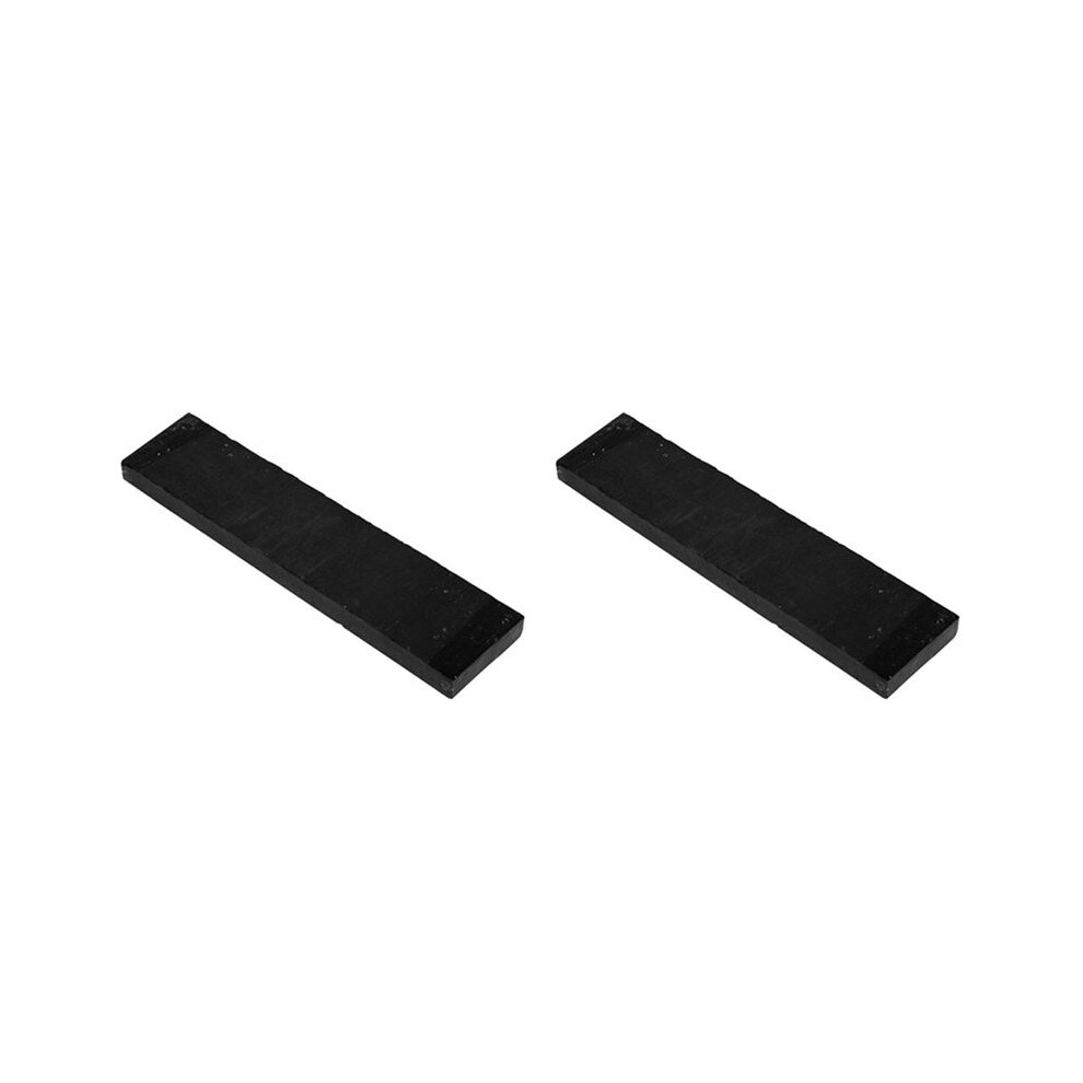 2X Ebony Old Material Ebony Ukulele Guitar Violin Handle Instrument Material Blank Diy Instrument Accessories 6033966913378
