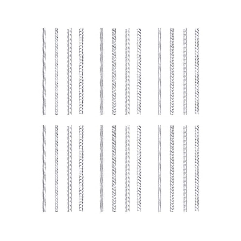 24X Ring Size Adjuster for Loose Rings Invisible Ring Guard Clip Transparent Silicone Sizer Tightener Resizer 4 Sizes
