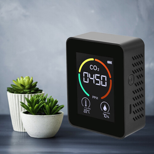 Έξυπνο εργαλείο μέτρησης ποιότητας αέρα CO2Sensors με ένδειξη θερμοκρασίας και 1