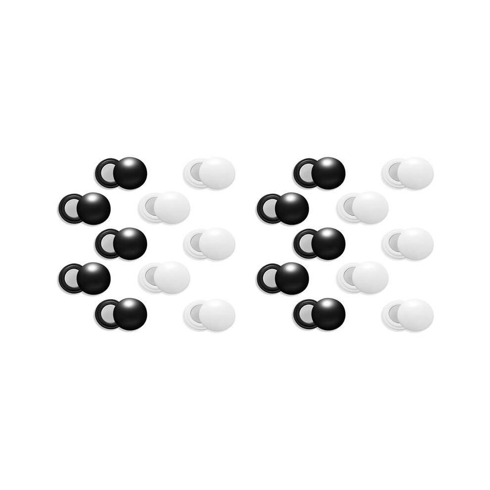 20 Pairs Magnetic Race Bib Clips,  Race Number Holder Running Bib Buckles Fixing System Racing Bib Fixing Clips