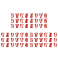60 Bandes de Cinéma Traitent les Petites Boîtes de Sacs de Maïs Soufflé de Faveur de Sucrerie de Partie, Rouge