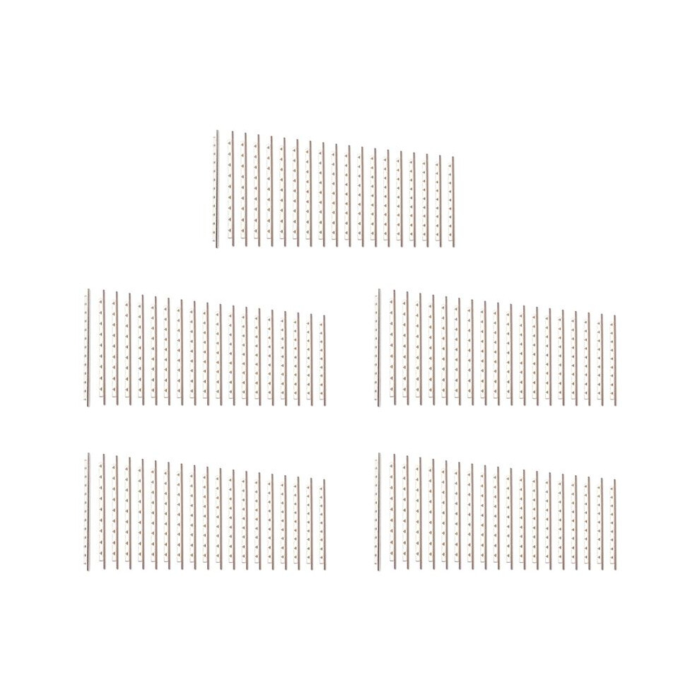 95Pcs Classical Guitar Frets Wire 2.0Mm/0.08In Copper Fretwire Set For 36 Inch 38 Inch 39 Inch 19 Frets 6034087610245