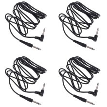 4X Gitarr AMP-Kabel 3Meter Elektrisk Patch-Sladd Gitarrförstärkare Förstärkare Gitarrkabel Elgitarrinstrument