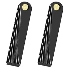 2X Amortecedores de Cordas para Guitarra Abafador de Ruído Mudo para Guitarra Baixo Violão Instrumento de Cordas Ukulele