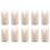 10x Real Bone Banjo 5Th String Nut for 5 String Banjo 5x3mm 1