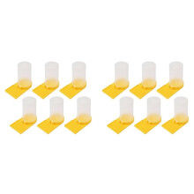 12PCS Bee Watering Station Bee Cups Water for Bees Garden Bee Drinking Beekeeping Equipment