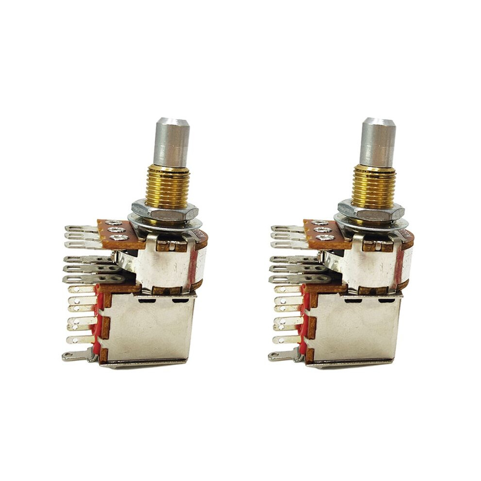 2X Potentiometer Push Pull Guitar Control Pot Electric Guitar Tone Volume Parts B250k 6131180485210