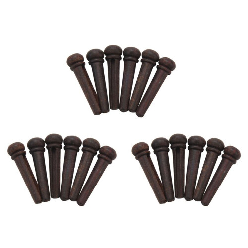 18 Pezzi Palissandro Della Chitarra Perni del Ponticello End Pin Set