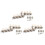 24X Mandoline String Tuning Pegs Machine Heads String Tuning L + R Pegs pour Mandolin Instruments Accessory Part 1