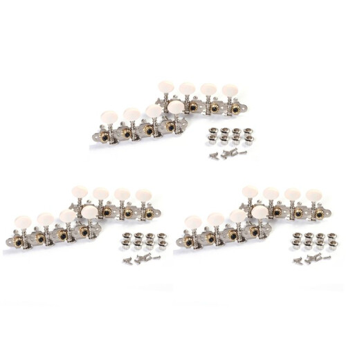 24X Mandoline String Tuning Pegs Machine Heads String Tuning L + R Pegs pour Mandolin Instruments Accessory Part