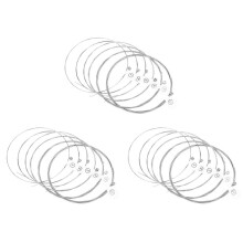 IRIN Jeu de Cordes pour Guitare Électrique E139, 18 Pièces, Cordes de Guitare Antirouille