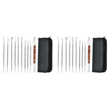 20X Zahn Spatel, Gips Messer, Praktischer Rostfreier Stahl, Vielseitig, Zähne, Wachs, Schnitzen Werkzeug Teile Set, Wachs Modellierung, Modellierung
