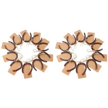 20St Good Lucky Hoefijzer Kaart Trouwbedankjes met  Tags Rustieke Hoefijzer Cadeaus voor Vintage Bruiloft Decor