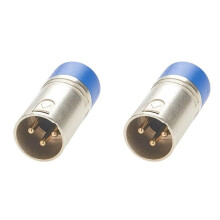 2X XLR 3Pin DMX512 Terminator Resistor,Terminal Resistance for Digital Multiplex Light Moving Heads Light Stage