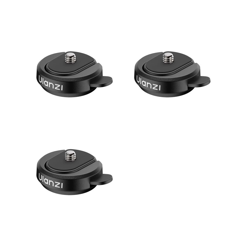 3X Ulanzi Quick-Release Basic Kit/Backpack Clip For Travel Photography Action Cameras Adapter With 1/4Inch Thread Ck01 6032010369628